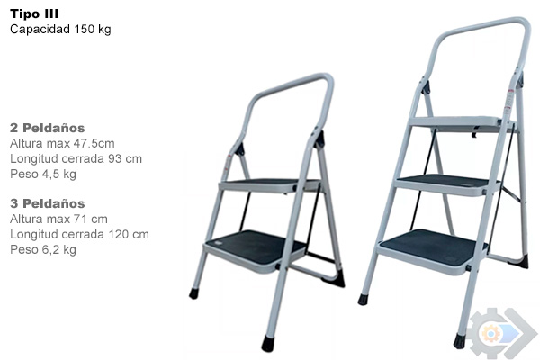 Escalera plegable pequeña